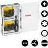 Coffret de vissage avec poignée 37 pièces + tournevis - bosch - 2607017320