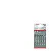 Lames de scie sauteuse pour bois Bosch T 101 AO - 5 pièces