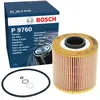 BOSCH Filtre à huile pour BMW: Série 5, Série 3 & ISUZU: Trooper (Ref: 1 457 429 760)