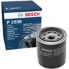 Bosch Automotive Filtre à huile, par ex. pour Mazda, Isuzu, Rover, Honda, Daihatsu, Opel, Subaru