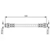 Flexible de frein BOSCH 1 987 476 458