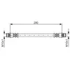 Flexible de frein BOSCH 1 987 476 517 - Réf. 1987476517