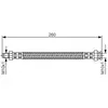 Flexible de frein BOSCH 1 987 476 522