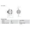 Alternateur 4126 Bosch 4126