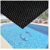 Bigb - Bache à bulles noire pour piscine 5 x 8 m140µ