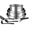 TEFAL L8978S04 Batterie de cuisine Ingenio Emotion Lot 8 pièces Induct...