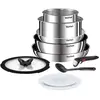 Tefal BATTERIE DE CUISINE 10 PIECES INGENIO EMOTION INDUCTION ET FOUR L897S104