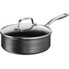 TEFAL Sauteuse 24cm + couvercle en verre Unlimited Premium gris