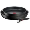 2 Unités de Poêle Tefal INGENIO 3PIEZAS Noir Aluminium