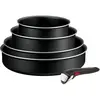 Tefal Tefal - Batterie de cuisine TEFAL Ingenio Emotion 5pcs  - Noir