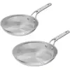 Tefal G762S2, Set de poêles et de casseroles, Argent