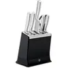 Bloc couteaux TEFAL Eversharp Pro inox 5pcs + ciseaux