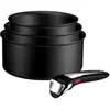Batterie de cuisine TEFAL Ingenio Excellence 3 casseroles + poign