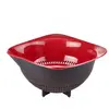 TEFAL INGENIO Passoire K2070614 noir et rouge