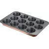 TEFAL Moule 12 muffins Airbake - 29x41 cm - Acier