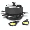 Tefal Cheese'n'co RE12C812 - Raclette/fondue/crêpière - 850 Watt - noir/inox