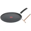 Tefal - crêpière aluminium 34cm + répartiteur - b5549712 TU