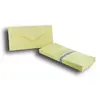 Clairefontaine G.Lalo - 25 Enveloppes DL 11x22cm Vergé gommées Ivoire