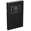 Agenda Banque Large 1v2p/j F/c Noir