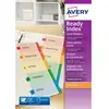 Avery - Intercalaires Personalisables Ready Index A4+ - Jeu De 6