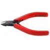 Pince coupante diagonale bec effilé - FACOM - 435 - Acier - Rouge - 110mm
