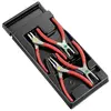 Module de 4 pinces circlips - 2 becs droit + 2 becs 90° FACOM MOD.PCPB