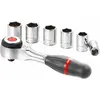 Coffret Cliquet 1/4 Facom R.360PACKPB (Livré avec 6 douilles 6 pans)