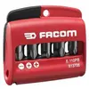 10 embouts mixtes de vissage 1/4'' + porte-embout - FACOM - E.110PB