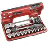 Facom Coffret à douilles 1/2'' 6 pans métriques 22 pièces - - S.360DBOX4PB