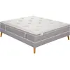 SIMMONS - Ensemble Matelas Ressorts SW5 + Sommier SW - 140x190 cm - Ma...