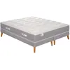 SIMMONS R-SW4 160x200cm + sommiers + pieds RSW4-E-1620-2S