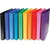 Exacompta Classeur 4 anneaux 30 mm polypropylene opaque 10 couleurs assorties - a4 maxi
