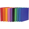 EXACOMPTA 10 Classeur 4 anneaux 15mm polypropylène OPAK - A4 - Couleurs assorties