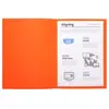 EXACOMPTA forever 180 pack de 50 chemises pour a4 24 x 32 cm orange