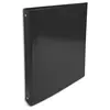 EXACOMPTA Lot de 10 Classeurs A4 4 anneaux 30mm Iderama, noir