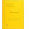 Chemise dossier 2 rabats Forever® EXACOMPTA jaune 24 x 32 cm - Lot de 50