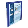 Exacompta Classeur 4 Anneaux A4 Maxi Kreacover DiamÃ¨tre Anneaux 20 Mm - Bleu