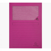Sous-dossier Exacompta Forever Fenêtre transparente Fuchsia A4 100 Pièces