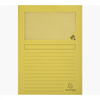 Exacompta - Réf. 50109E - Paquet de 100 chemises à fenêtre sans plasti...