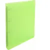 EXACOMPTA Classeur 4 anneaux A4 Maxi Polypropylène Chromaline Vert