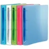 EXACOMPTA Classeur Rembordé A4 Polypropylène 4 anneaux Couleurs assorties