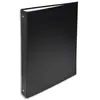 Exacompta Liderpapel - Classeur 4 anneaux 30mm rond din a4 ligné noir