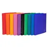 EXACOMPTA Classeur 2 anneaux plastifié Opak A4 - Dos 2 cm couleurs assorties - Lot de 20