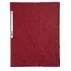 Exacompta Chemise À Élastique 3 Rabats - A4 - Rouge Cerise - Exacompta
