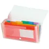 EXACOMPTA Trieur Pocket 14x26cm Polypropylène Chrystal 7 Compartiments
