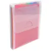 Trieur valisette à 6 compartiments Exacompta Crystal A4 Transparent