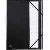 EXACOMPTA Trieur Ordonator, 1-12, A4, 12 compartiments, noir