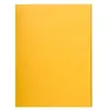 EXACOMPTA Chemise simple 3 rabats, A4, carton, jaune ()