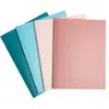 Exacompta - Réf. 86370E - 1 Protège-documents Skandi - 30 pochettes grainées - 60 vues - pour A4 - dim 24 x 32 cm - couverture semi-rigide en polypro recyclé - 4 couleurs aléatoires