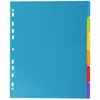 Intercalaires Polypro - A4+ - 6 Positions - Campus - Exacompta